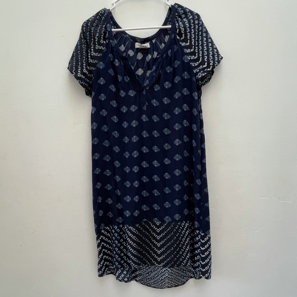 Shibori Style Dress by, Velvet